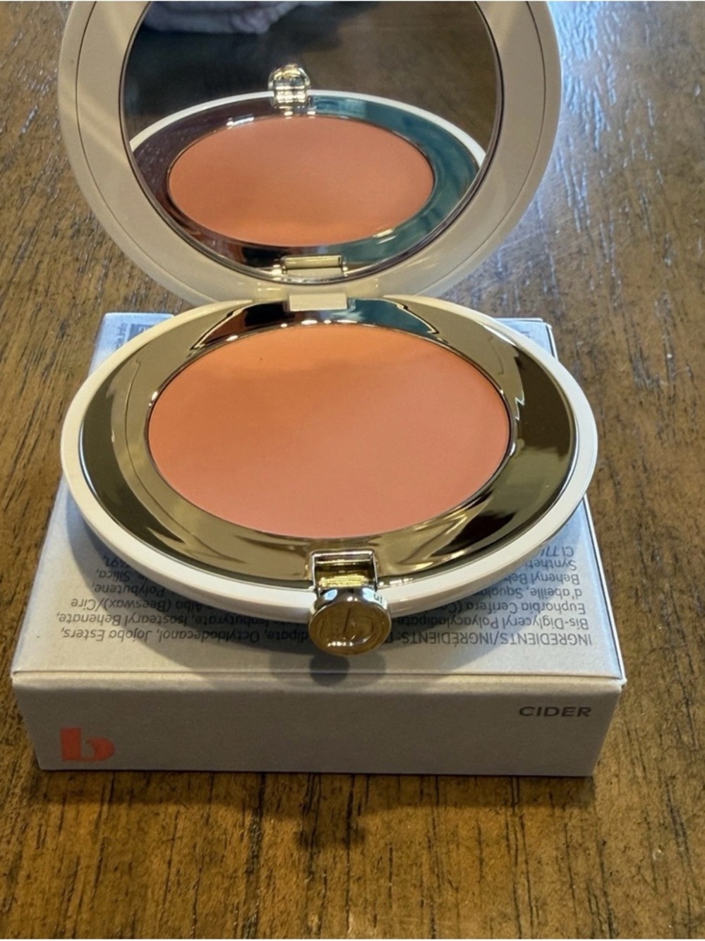 Beautycounter Cheeky Clean Cream Blush – Shade: CIDER – 4.2g / 0.15 oz – BNIB